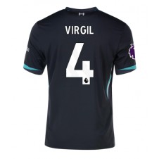 Liverpool Virgil van Dijk #4 Bortatröja 2024-25 Korta ärmar